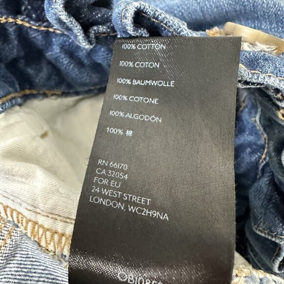 We The Free People Jean Shorts XS See You Sometime Cut Offs Blue Pleated No Belt - Picture 4 of 10